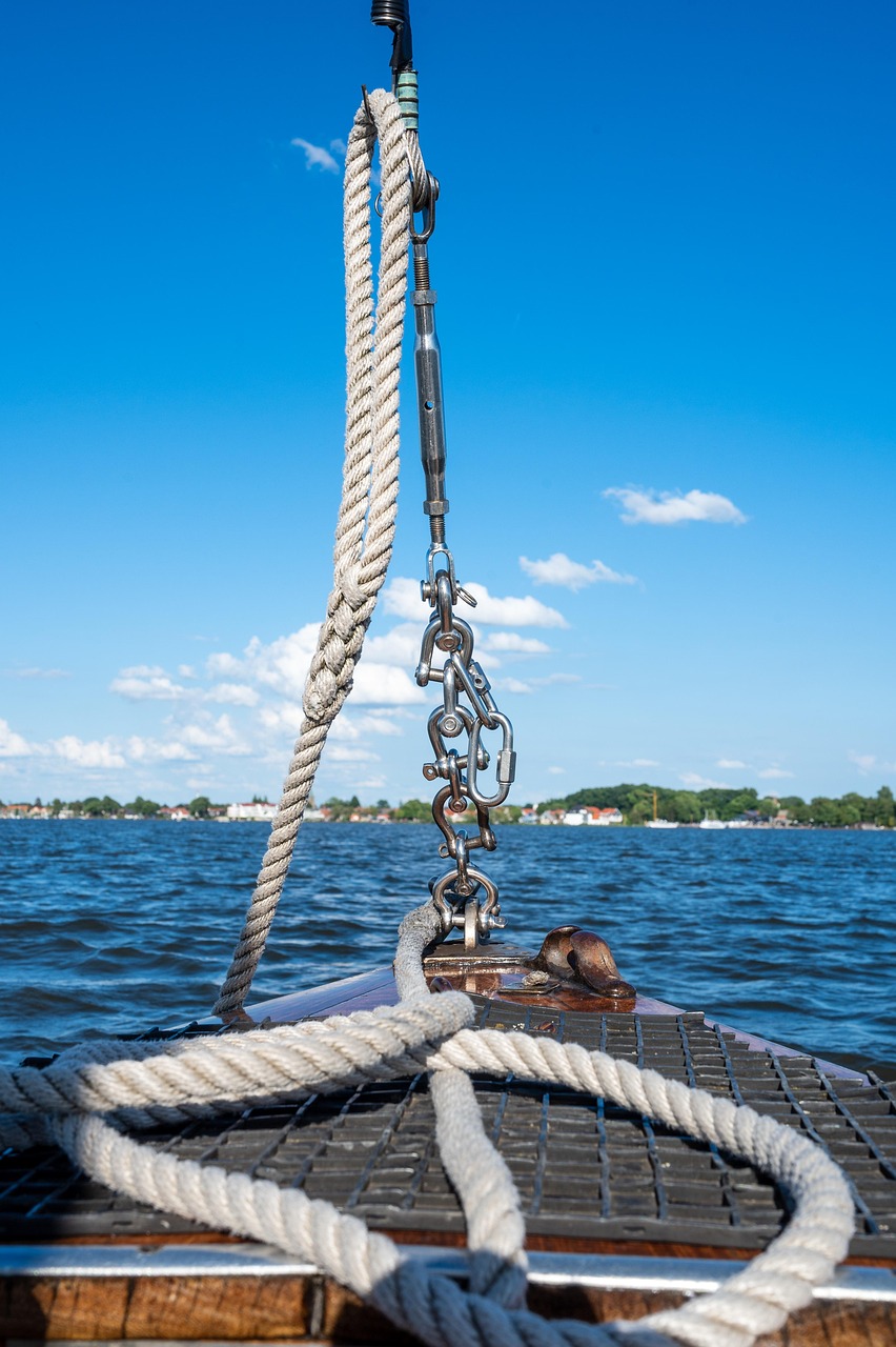 Home sailing, sailing ship, nature, sea, ship, steinhude, boat, rope, lake